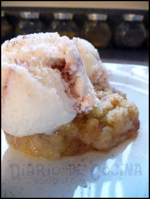 Crumble de manzana Crumble de manzana