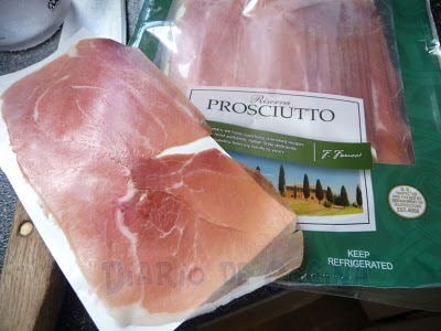 Prosciutto con huevo y espinaca - Preparación Prosciutto con huevo y espinaca - Preparación