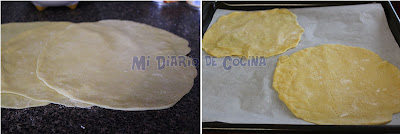 Torta de hojarasca con manjar