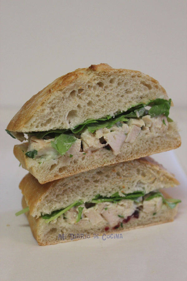 Sandwich de pollo