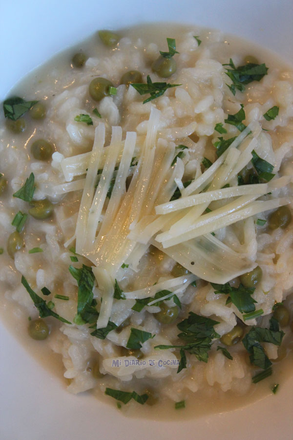 Risotto a la parmesana Risotto a la parmesana