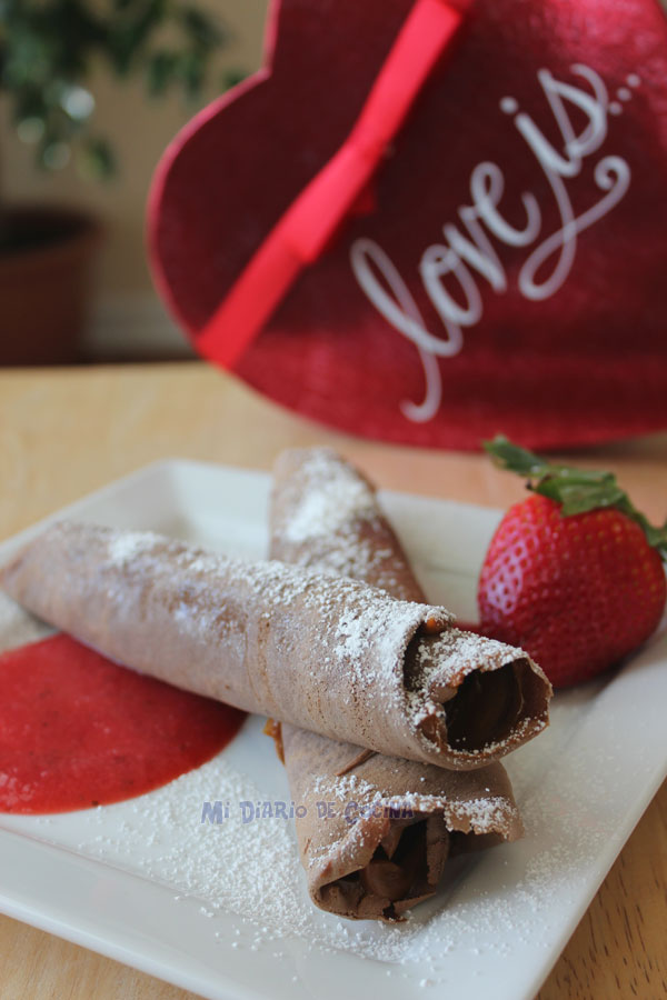 Panqueques de chocolate