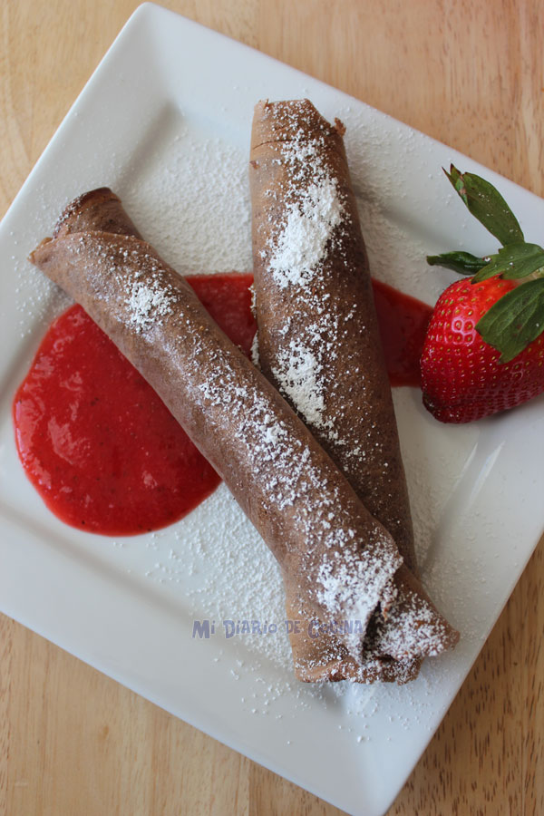 Panqueques de chocolate