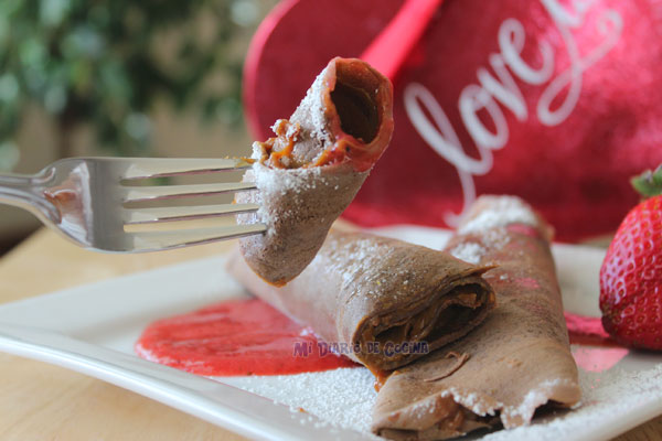 Panqueques de chocolate