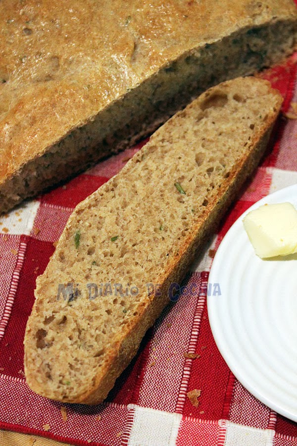 Pan con ajo y romero Pan con ajo y romero