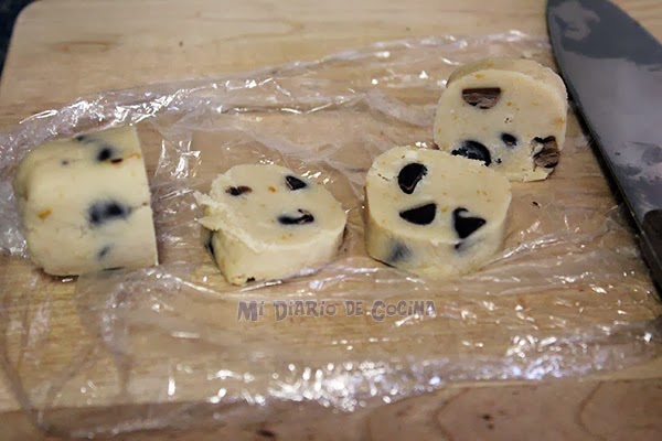 Galletas de naranja con chips de chocolate más Galletas de jengibre ligeras