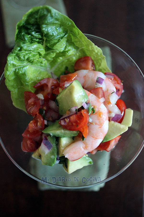 Cóctel de camarones