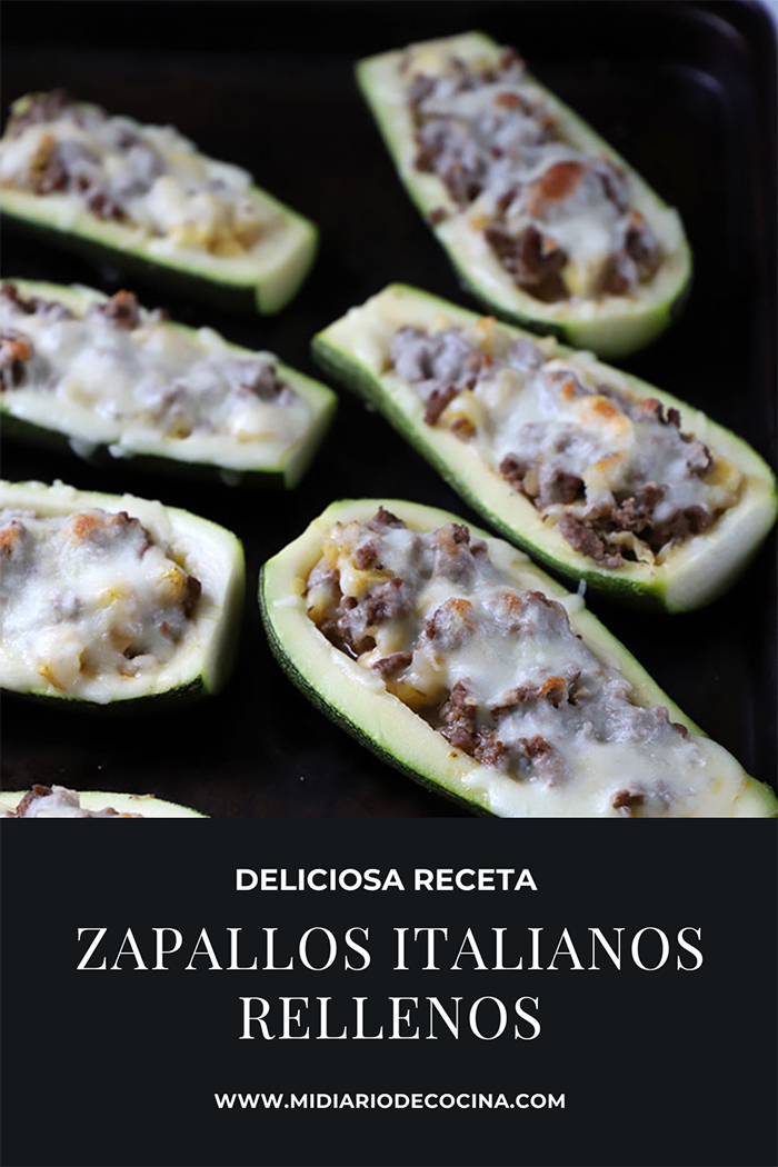 Zapallitos italianos rellenos Zapallitos italianos rellenos