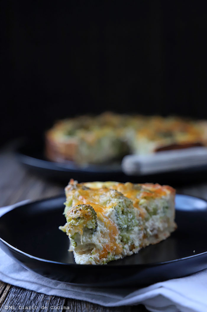 Quiche de atún y brócoli Quiche de atún y brócoli