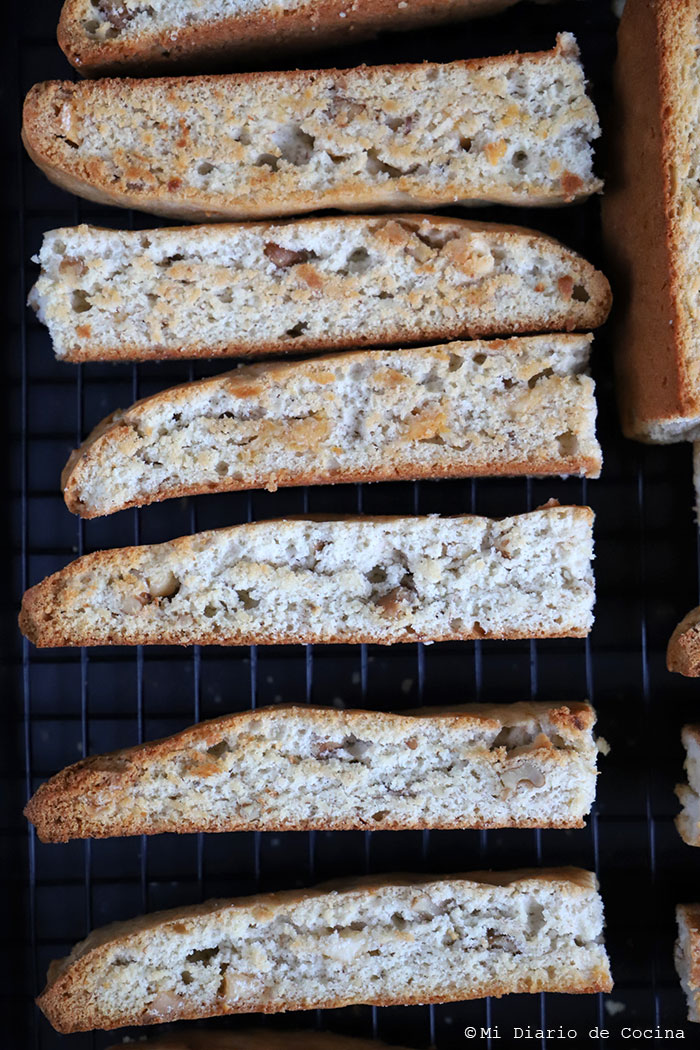 Biscotti de limón y almendras Biscotti de limón y almendras