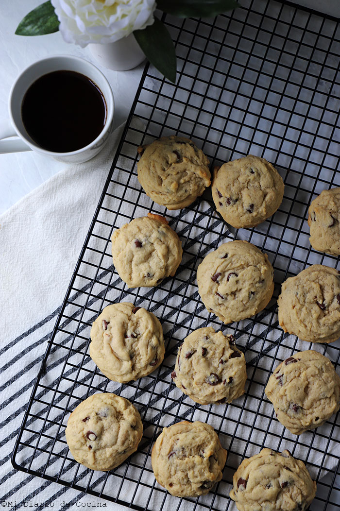 Galletas con chips de chocolate Galletas con chips de chocolate