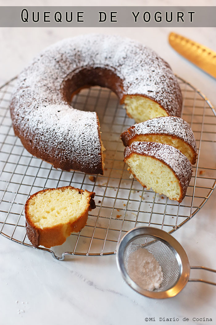 Queque de yogurt Queque de yogurt