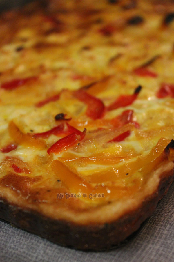 Quiche de morrón