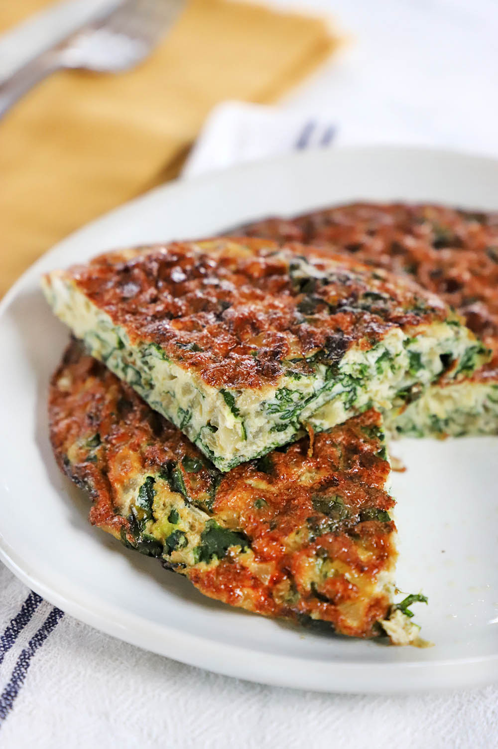 Tortilla de espinacas Tortilla de espinacas