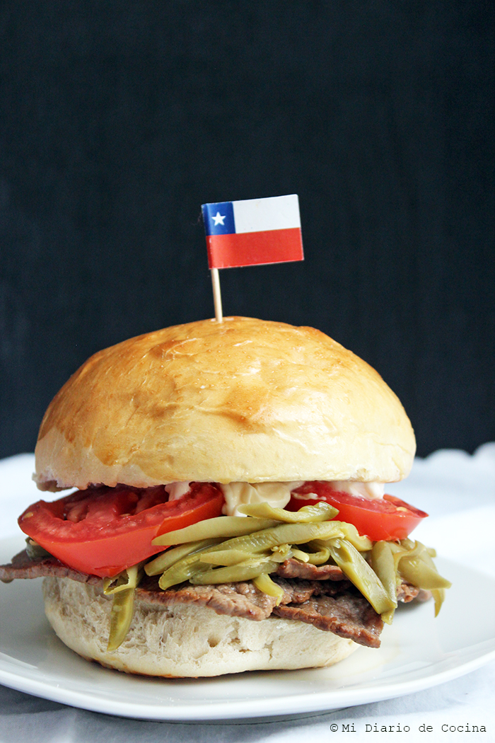 Chacarero, sandwich chileno Chacarero, sandwich chileno