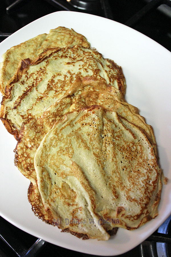 Panqueques de bananas Panqueques de bananas