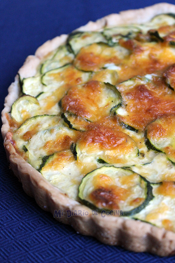 Quiche de zapallo italiano Quiche de zapallo italiano