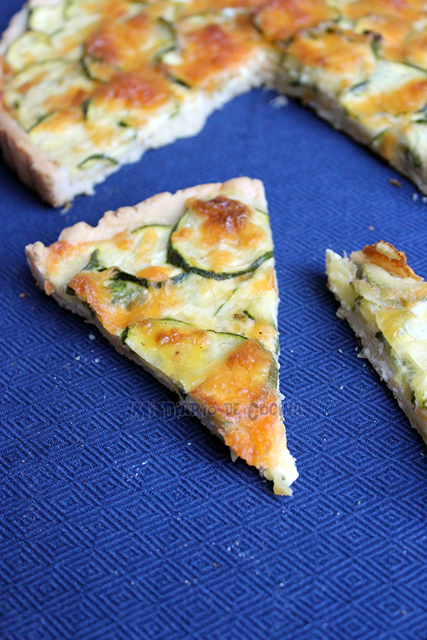 Quiche de zapallo italiano Quiche de zapallo italiano