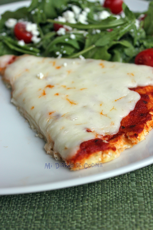 Base de coliflor para pizza