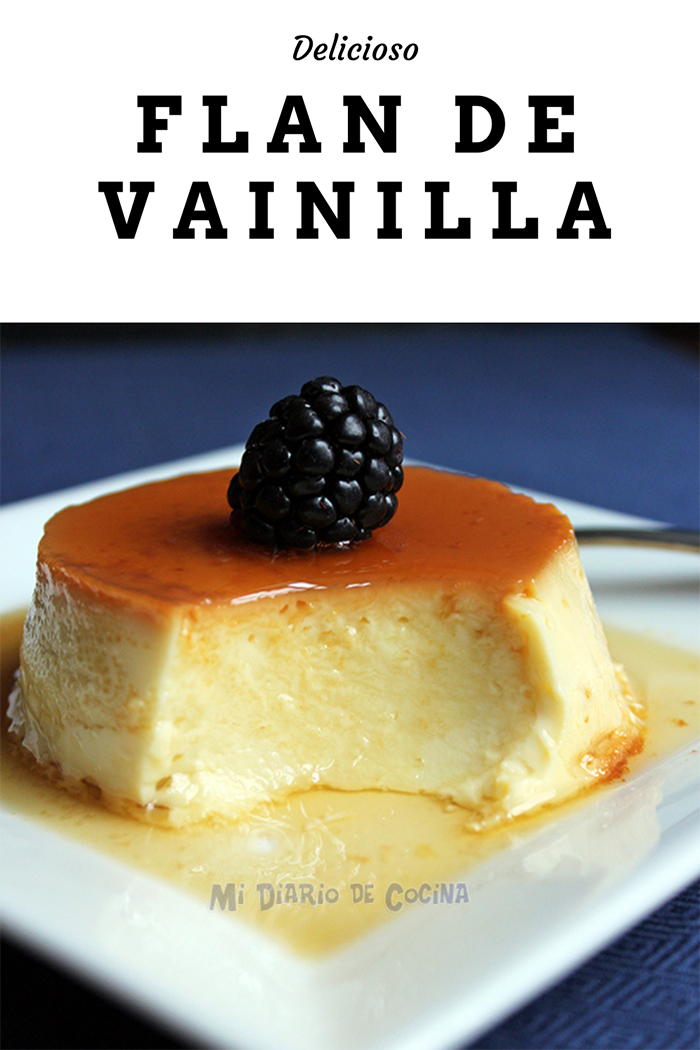 flan de vainilla