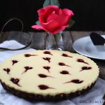 Cheesecake de vainilla y frambuesa