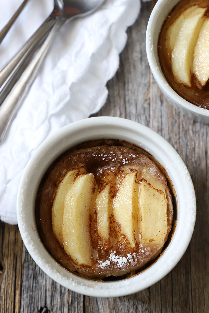 Postre de manzana y canela Postre de manzana y canela