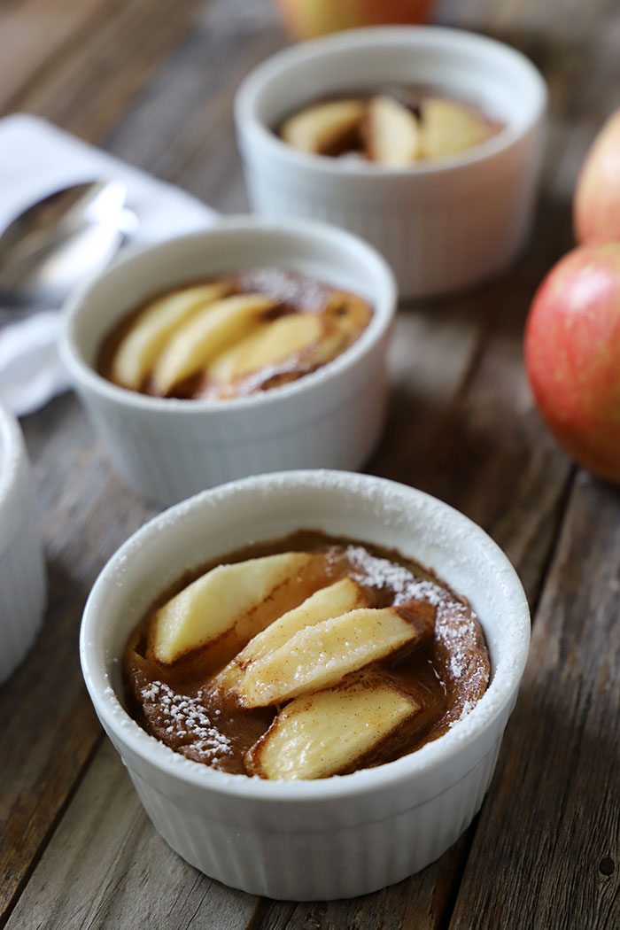 Postre de manzana y canela Postre de manzana y canela