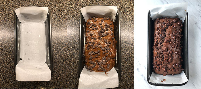 Queque de chocolate y zapallo italiano Queque de chocolate y zapallo italiano