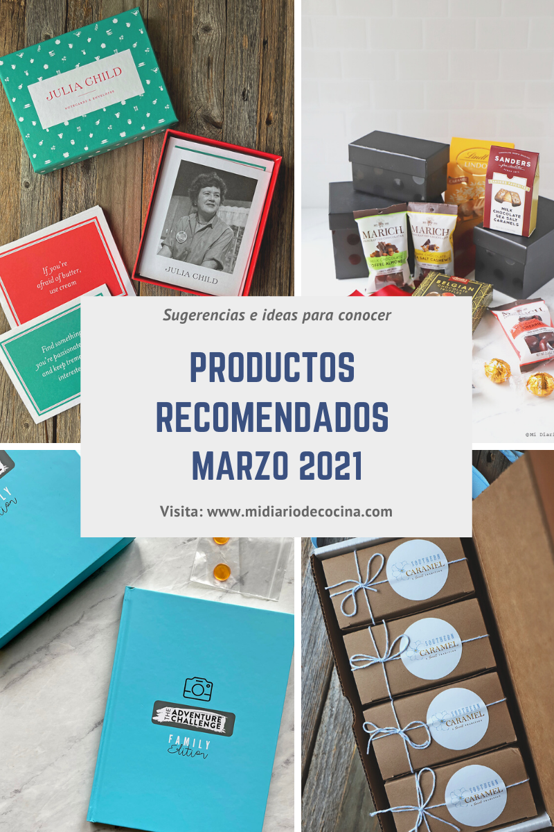 Productos Recomendados Marzo 2021