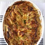 Papas con puerro y alcachofas