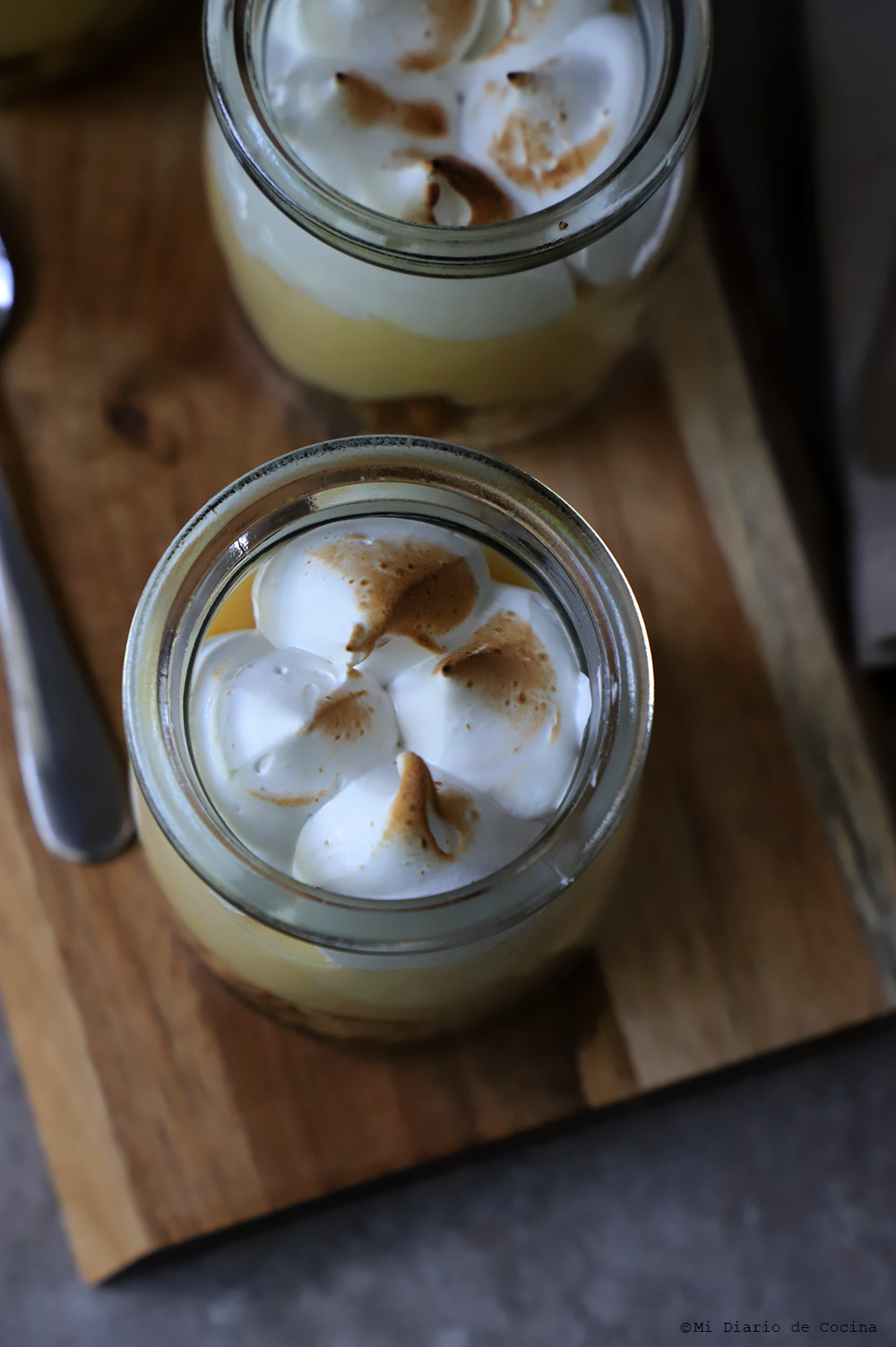 Pie de maracuya en vaso Pie de maracuya en vaso