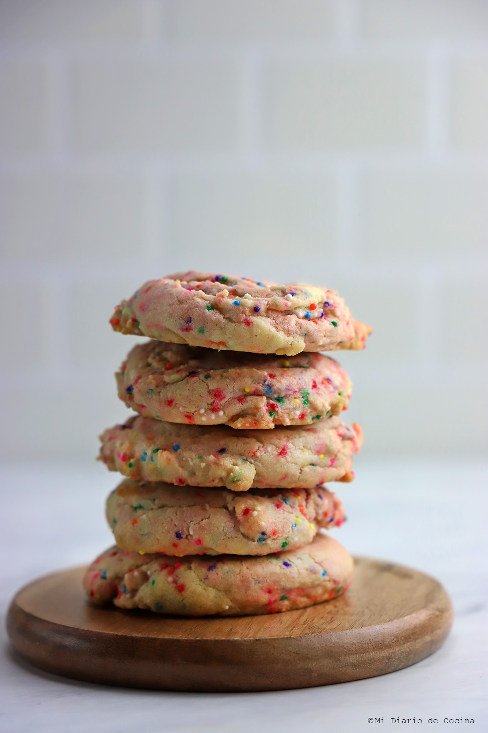 Galletas con sprinkles