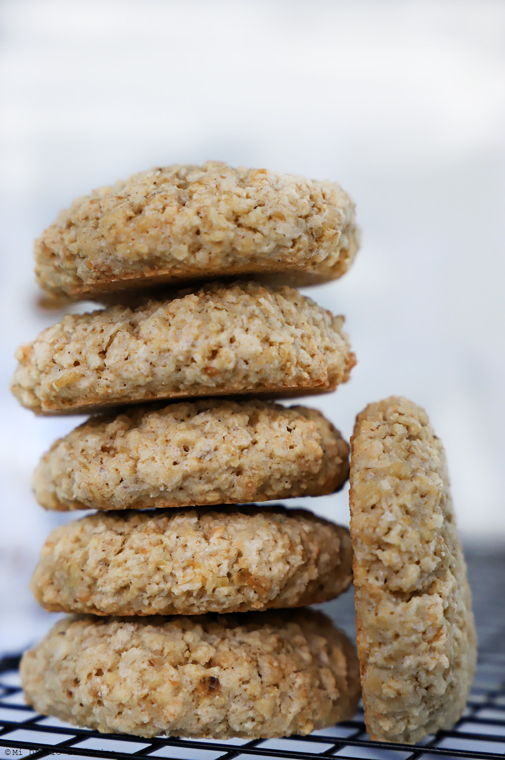Galletas de avena y coco