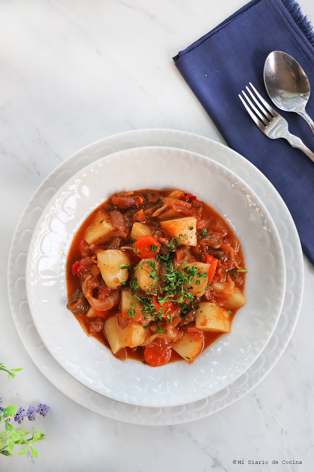 Estofado de cochayuyo