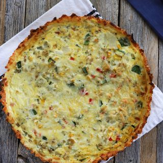 Quiche con base de papas